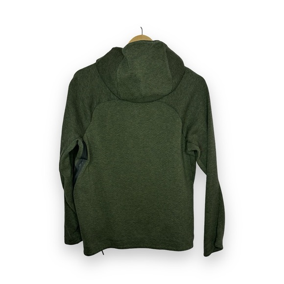 Nike Cowlneck Dri-fit Hoodie in Dark Green Size S - Picture 2 of 5